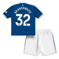 Everton Jarrad Branthwaite #32 Hjemme Trøje Børn 2023-24 Kortærmet (+ Korte bukser)